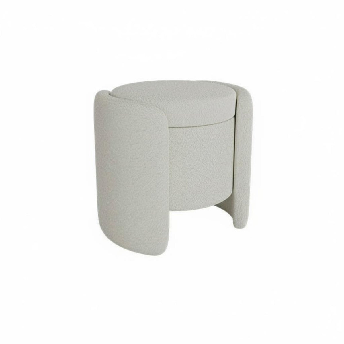 Nordic Design Lidded Shoe Changing Stool Multi-Purpose Upholstered Storage Ottoman High-Density Foam Cushion Household Furniture Sturdy Construction for Apartment Dwellers, Shop Owners, Entryway, Hallway, Walk-in Closet, Living Room