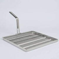 Deep Fryer Filter Screen with Detachable Handle Commercial Grade Deep Fryer Filter Screen with Handles Rectangular for Restaurants