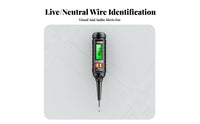 Digital Electrical Potential Tester Pen Breakpoint Tracer Smart Electrical Potential Test Pen Display Screen Display Electrical Test Screwdriver