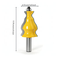 Picture Frame Molding Router Bits Smooth Cutting Molding Router Bit Tool Accurate Sharp for Woodworkers
