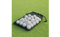 Golf Ball Pouch Lightweight Golf Ball Storage Bag Mesh Bag with Drawstring Compact for Golfers, Driving Range