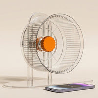 Silent Hamster Wheel and 12cm Hamster Wheel with Stand, Gerbil Wheel for Small Breeds, Exercise Toy for Dwarf Hamsters