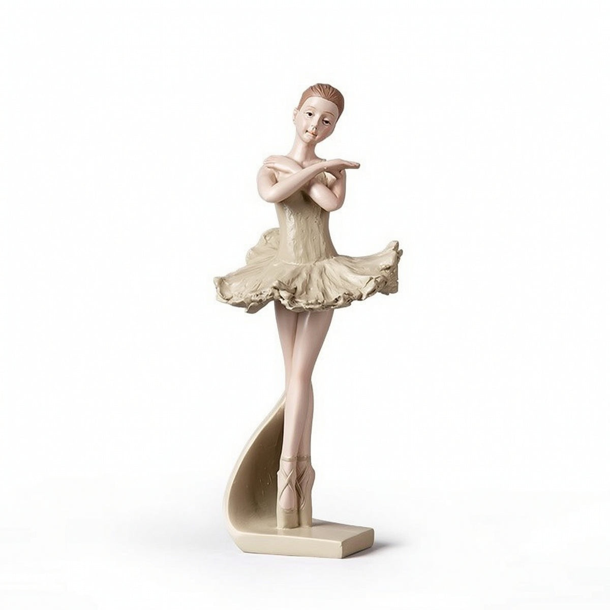 Ballet Girl Figurine Carved Ballerina Figurine Artistic Ballerina Statue for Dancers
