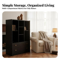Configurable Shelving System French Vintage Aesthetic Storage Single Piece Sturdy and Stable Adjustable Design