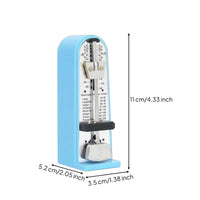 Mini Mechanical Metronome Portable Metronome with Pendulum Accurate Pace for Instrumentalists