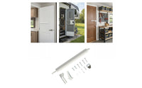 RV Screen Door Closer Abrupt Close Pneumatic Door Closer Controlled for Motorhomes