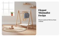 Toddler Clothing Stand child-appropriate Height children's Furniture for Kindergarten