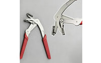 Stainless Steel Automotive Panel Clip Pliers Damagesafe Car Clip Removal Pliers Non-Slip Grip Plastic Fastener Remover Ergonomic Handle for Mechanics
