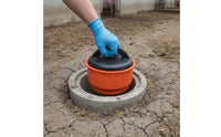 ABS Drain Valve Plug Corrosion-Resistant Manure Drain Plug Thickened for Pig Farms, Piggery Drainage Lines