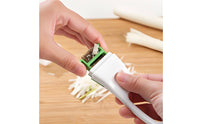 Ergonomic Handle Scallion Shredder Easy to Clean Green Onion Cutter Rust-Resistant Scallion Shredding Tool 12 for Home Cooks, Chefs, Garnishing