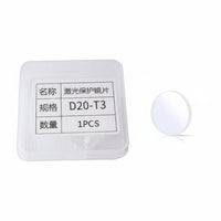 High Power Resistant Protection Lens guarding Replacement Part Double-Sided Coating optical element component long-lasting for Technicians, Factory Workers, DIY hobbyists, Manufacturing, Workshop, Studio, Garage