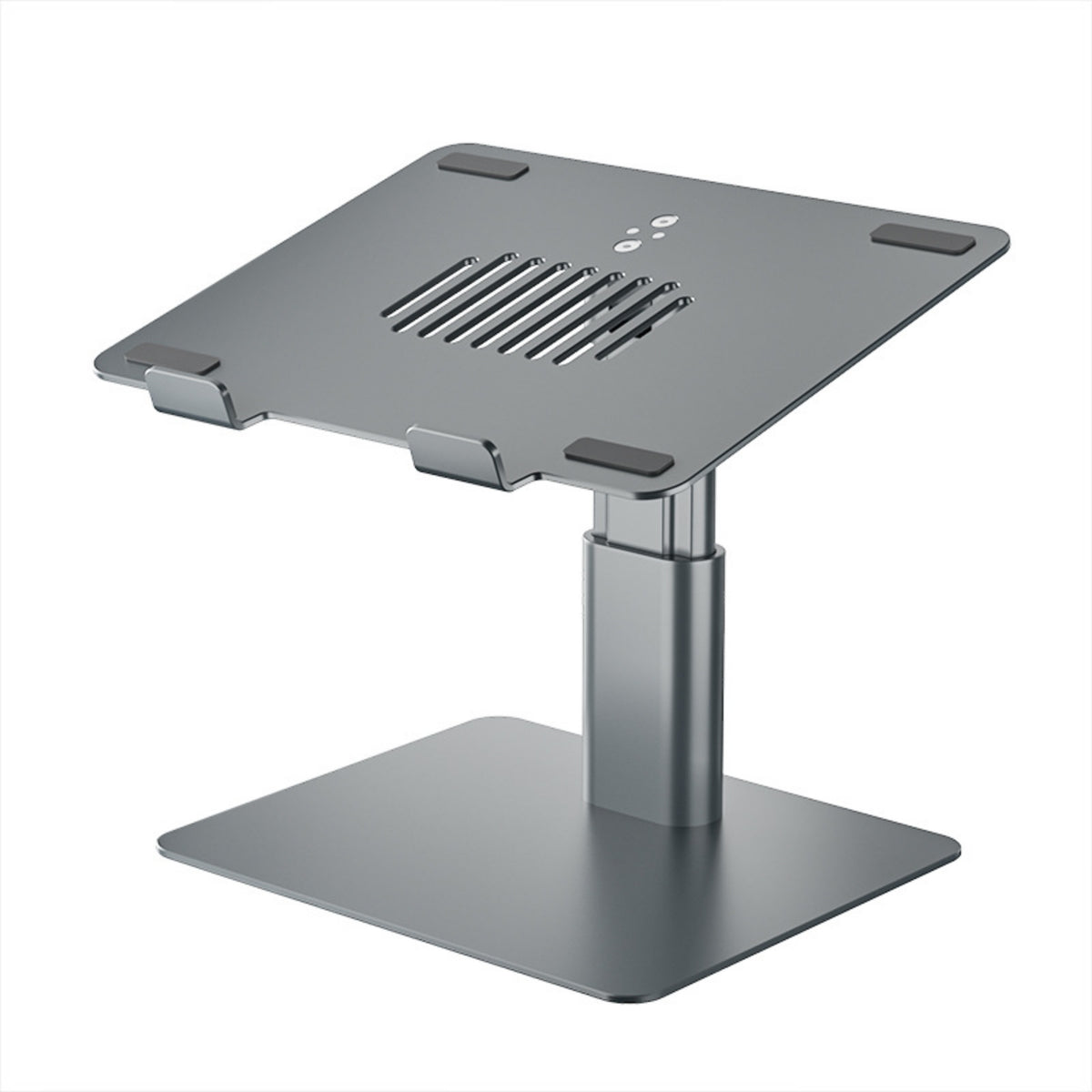 Adjustable Laptop Stand Non-Slip Laptop Stand with Silicone Pads Ergonomic Desk Book Shelf for Professionals, Students, Desktop