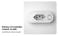 Wirelessreless Fi Smart Plug Energy Brazilian Smart Socket App Controlled Outlet Schedule Function Distant Control Outlet