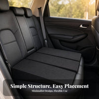 3 Pieces Resilient Car Seat Leveling Pad Breathable Rear Seat Support Cushion Wear-Resistant Sleeping Pad Set Pain Relief
