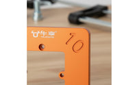4-in-1 Wood Corner Rounding Template Precision Cut Arc Cutting Positioning Jig Easy to Use Round Corner Routing Guide Sturdy Metal for Woodworkers, Carpenters, DIYers, Furniture Making, Woodworking Shop