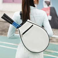 Tennis Bag Waterproof Badminton Bag Water Resistant Canvas Racket Backpack