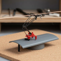 DIY Accessories 1:87 Scale Train Accessory High Intricate Model Train Truck Versatile Use HO Scale Model Railroad Component for Hobbyists, Miniature Scene Building, Sand Table Display