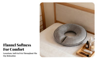 Comfortable U-Shaped Face Cushion Skin-Friendly Donut Face Pillow Long-Lasting for Estheticians, Chiropractors, Home, Medical Center