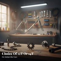 Single Speed Freewheel Modification Accessory Cycle Freewheel Cog Cycle Rear Hub Cog High-Exact Thread Folding Bike Gear
