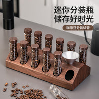 咖啡豆分装试管单次保存收纳试管展示瓶茶叶药材闻香瓶存储密封瓶.