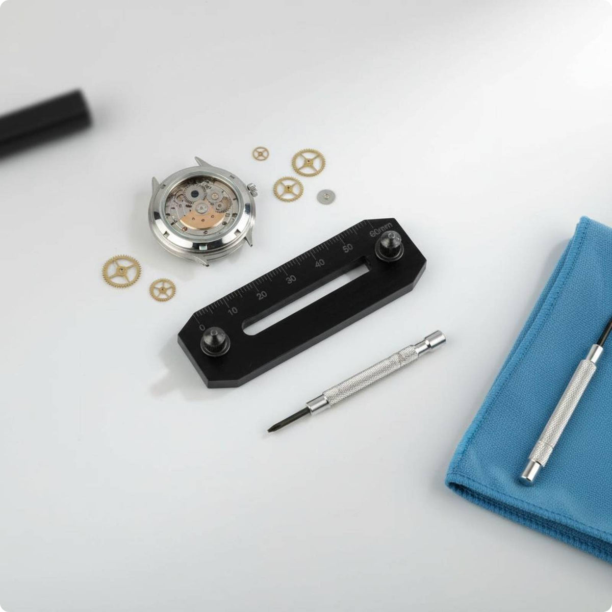 Watch Case Back Opening Tool Compact Battery Replacement Tool Bar Design