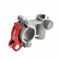 Aluminum Alloy Quick Release Tray Clamp Anti-Vibration Fishing Chair Box Mount Adjustable Diameter Universal Fishing Chair Bracket for Anglers