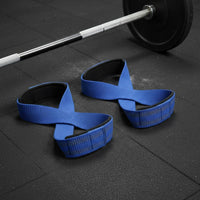 Cross Lifting Straps Textured Wrist Lifting Straps Stitched
