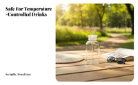 Heat Resistant Glass Straw Bottle Large Capacity Graduated Glass Tumbler Cost-Complimentary for Fitness Enthusiasts, Students, Travel