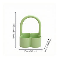 Flower Shaped Basket Minimalist Multi Compartment Basket Modern for Kitchen