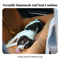 Easy to Clean Back Seat Dog Cover Wear-Resistant Back Seat Cover for Dogs Non-Stick for Families with Pets, Travelers, SUVs, Road Trips