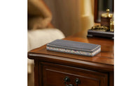 Jewelry Display Tray Velvet Jewelry Tray with Fabric Top for Vanity