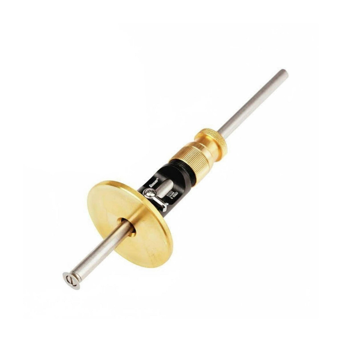 High Precision Micro Adjust Marking Gauge Long-Lasting Construction Wheel Marking Gauge Replaceable Blade Woodworking Line Scriber for Carpenters