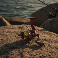 Lightweight Mini Rotating Reel Portable Mini Fishing Reel Smooth Tackle Reversible for Anglers