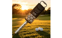 Golf Ball Pickup Tube Mesh Golf Ball Retriever with Pocket Lightweight for Golfers, Driving Range