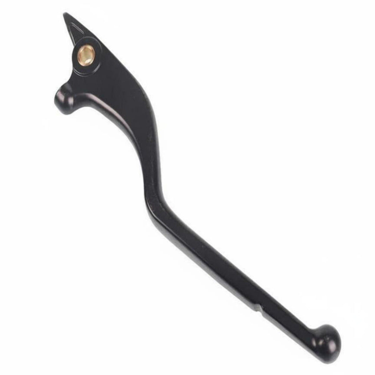 2 Pieces Aluminum Construction Clutch and Brake Lever Set Black Finish Motorcycle Brake Clutch Lever Set Oxidation Resistant Motorcycle Hand Levers