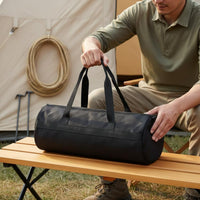 Tent Stake Bag Portable Zippered Tool Pouch Large Capacity Small Tool Duffel for Electricians, Campers, Camping