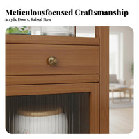 Space-Saving Multi-Tier narrow Cabinet adaptable Design 3-Tier accent Table Easy Assembly Storage Rack Sturdy and long-finaling for Apartment Dwellers, homeowners, Students, Living Room, Beside Sofa, Bedroom, Entryway