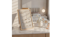 Jewelry Display Stand Compact Necklace Holder with Hooks Sturdy Necklace Stand Hooks for Vanity