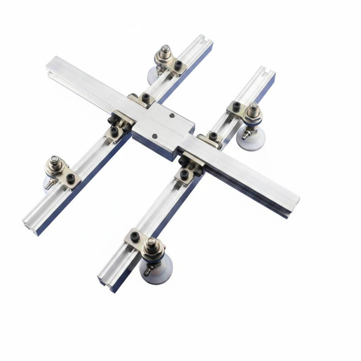 Precision Fit Vacuum Cup Bracket Set Easy to Install Robot Arm Suction Fixture Pneumatic Suction Cup Mount for Automation Technicians, Machine Operators, Factory Workers, Workshop
