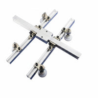 Precision Fit Vacuum Cup Bracket Set Easy to Install Robot Arm Suction Fixture Pneumatic Suction Cup Mount for Automation Technicians, Machine Operators, Factory Workers, Workshop