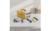 Jewelry Point Welding with Foot Pedal 200W Electric Intermittent Point Welding Compact Fusing Machine for Workshop