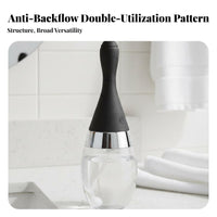 Anti-Backflow Design Automatic Anal Cleaner 3-Speed Water Flow Electric Enema Bulb Unitary-Button Operation Rechargeable Douche Beginner Friendly for Adults, Women, Beginners