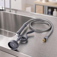 Corrugated Shower Hose Assembly with Spray Head Flexible Replacement Shower Hose High Flexibility for Bathroom