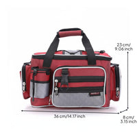 Fishing Waist Bag Adjustable Strap Multifunction Fishing Bag Large Capacity Fanny Pack for Anglers, Travel