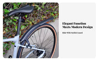 Cycling Bike Mudguard Widen Design Cycling Bike Mudguard Set Front and Rear Mudguards Adjustable Front and Rear Mudguard Set