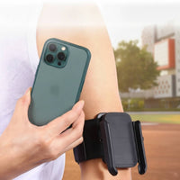 Phone Holder with Wrist Strap Detachable Wrist Phone Holder 360-Degree Rotating Adjustable for Runners, Running, Workouts