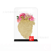 TX Heart Reading Check-in Record Board Cultivate Continuous Reading Habit Holiday Gift Home Decoration Gift Ornament
