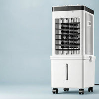 Mobile Portable Evaporative Air Cooler Compact Appliance for Living Room