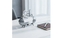 Crystal Ornament with Legs Modern Crystal Figurine Minimalist Decor for TV Cabinet, Office Shelves