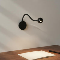 Eye Care Bedside Wall Lamp Modern Minimalist Gooseneck Wall Sconce Space Saving Flexible Bedside Lamp Easy to Install for Bedroom, Study
